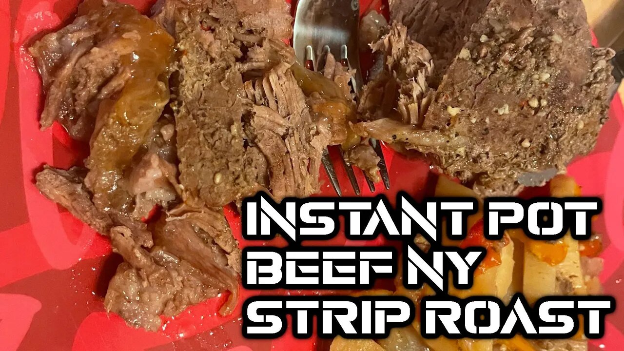 Instant Pot Beef NY Strip Roast | Strip Roast Recipe