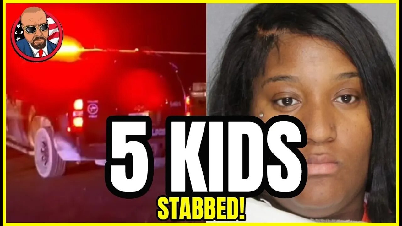 SMH: Shamaiya "Sharkeisha" Hall, 25, BRUTALLY Stabs Her 5 Children in Front of CPS in Italy, Texas!