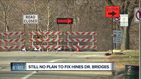 Still no plan to fix Hines Drive bridges in metro Detroit