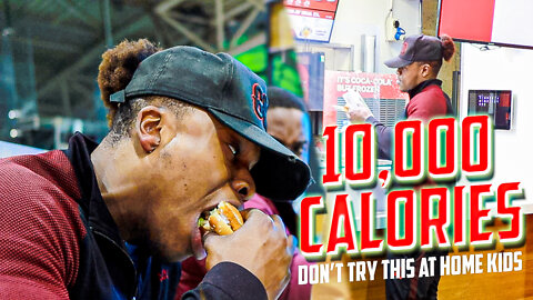 10,000 CALORIE CHALLENGE | EPIC Cheat Day | GONE WRONG