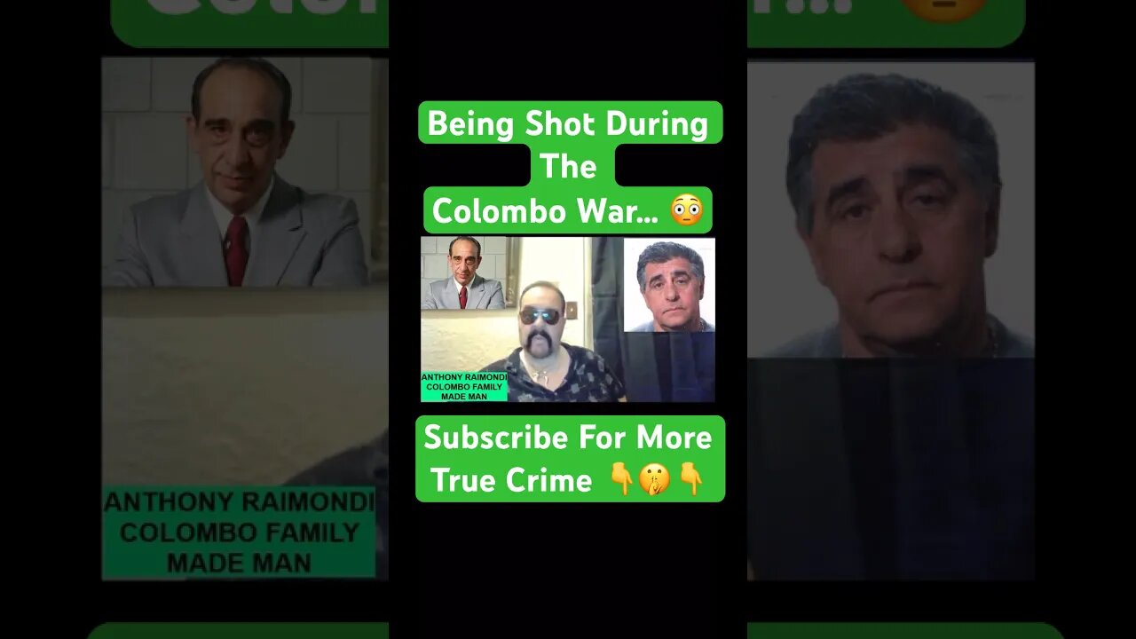 Anthony Raimondi On Being Shot During The Colombo War… 😳 #larrymazza #anthonyraimondi #luckyluciano