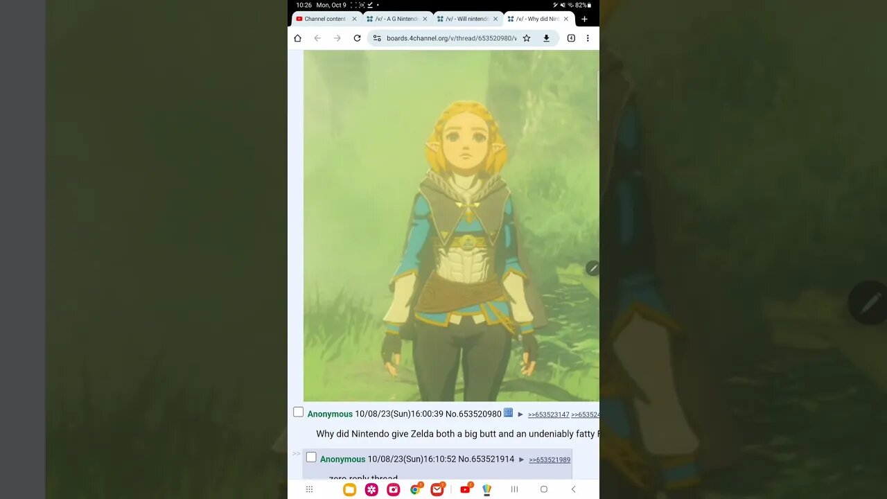 really people are arguing over a fictional characters looks