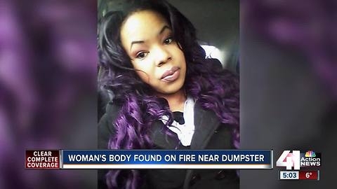 Woman's body found on fire near dumpster in Grandview