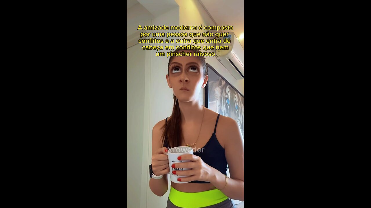 Ficar quieta?