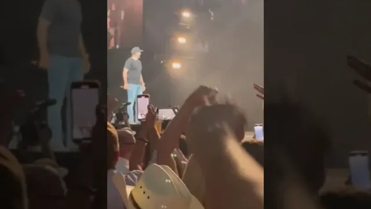 Luke Bryan Brings DeSantis On Stage As The Crowd Goes Wild