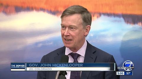 Colorado Governor John Hickenlooper doesn't shy away from rumored presidential run