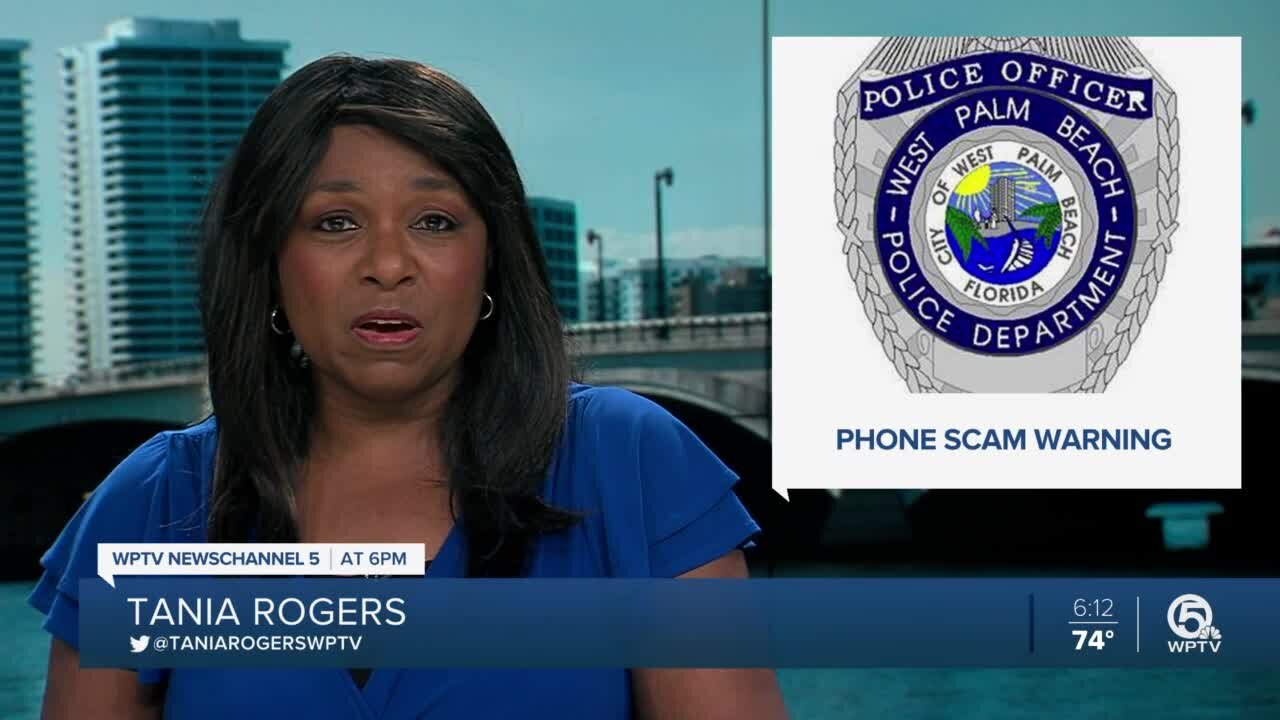 West Palm Beach police warn about phone scam