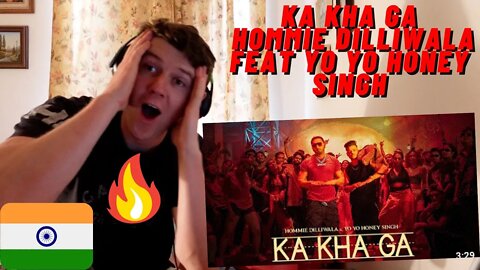 KA KHA GA | Hommie Dilliwala feat Yo Yo Honey Singh((INSANE IRISH REACTION!!))