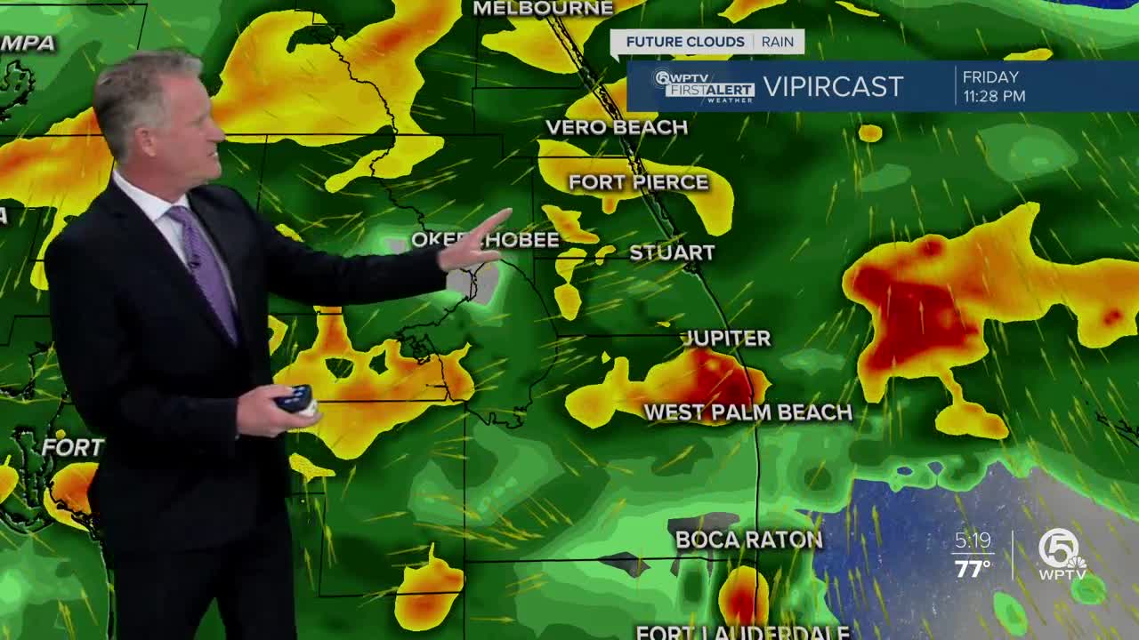 WPTV First Alert weather alert for Friday night