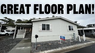 GREAT FLOOR PLAN! 3 Bedroom 2 Bathroom Mobile Home Tour!