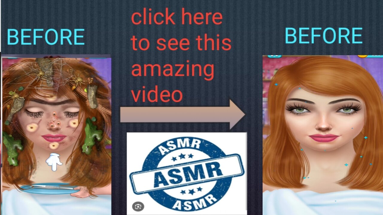 It's a amazing ASMR video###girls transfermation & makeup video ❤️💕❤️