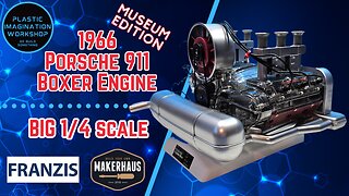 Porsche 911 Boxer Engine - Porsche Museum Edition, Build and Review #porsche #porsche911