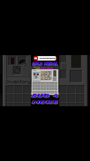 Gold Medal Banner | Minecraft