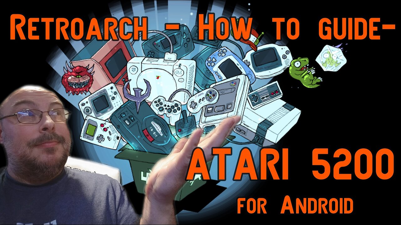 How to play Atari 5200 on RetroArch for Android!