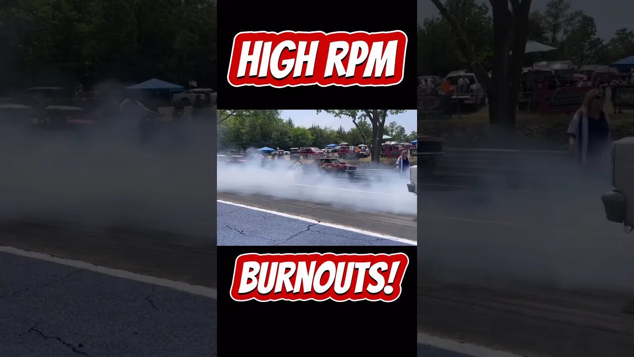 Chevy vs. Ford High RPM Burnouts! #shorts