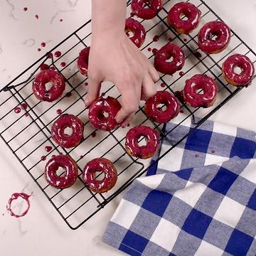 Blueberry Mini Donuts