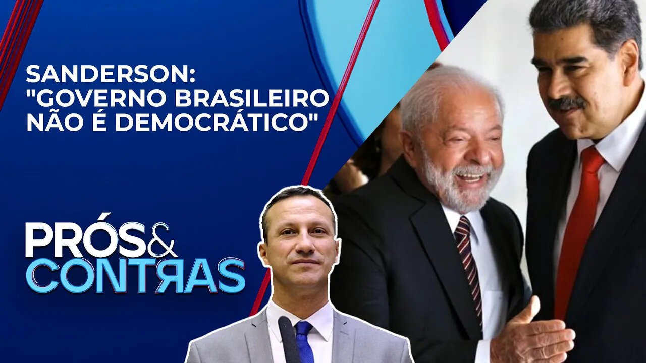 Deputado Sanderson analisa incoerências entre falas e comportamentos de Lula | PRÓS E CONTRAS