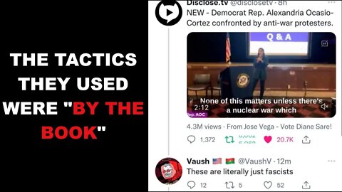 The Protesters Heckling AOC Were Professionals. Heres Why