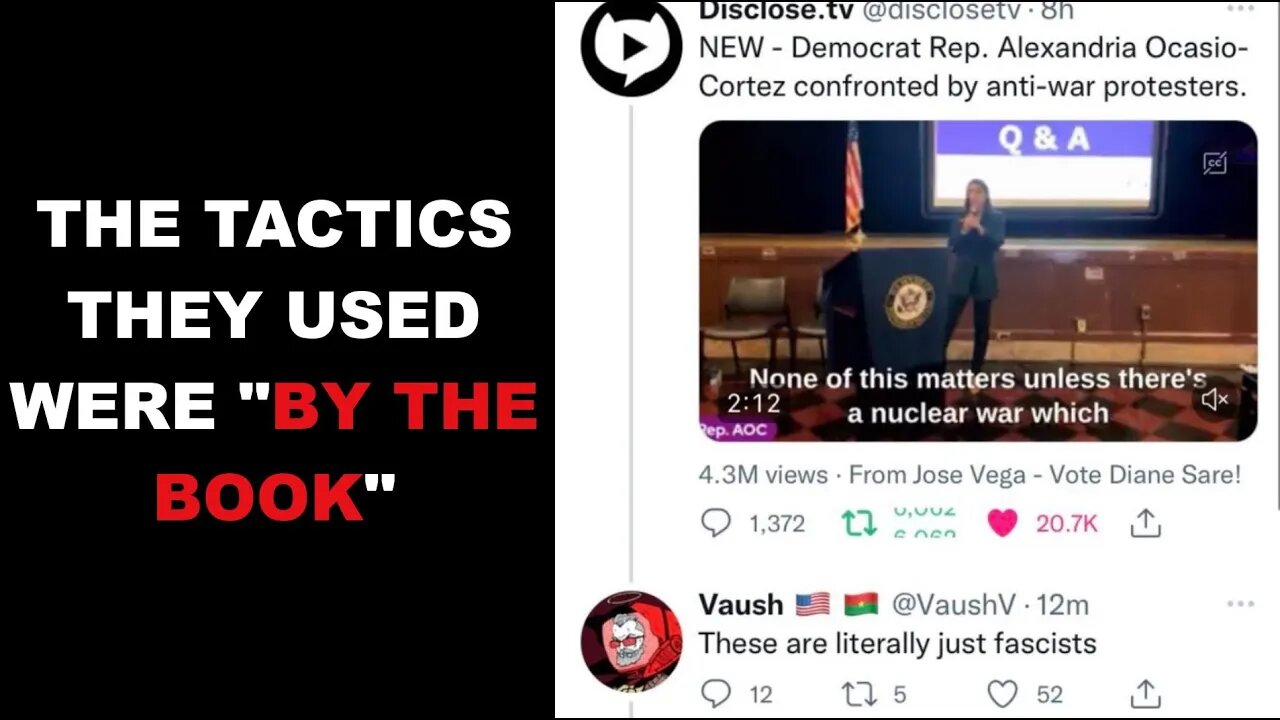 The Protesters Heckling AOC Were Professionals. Heres Why