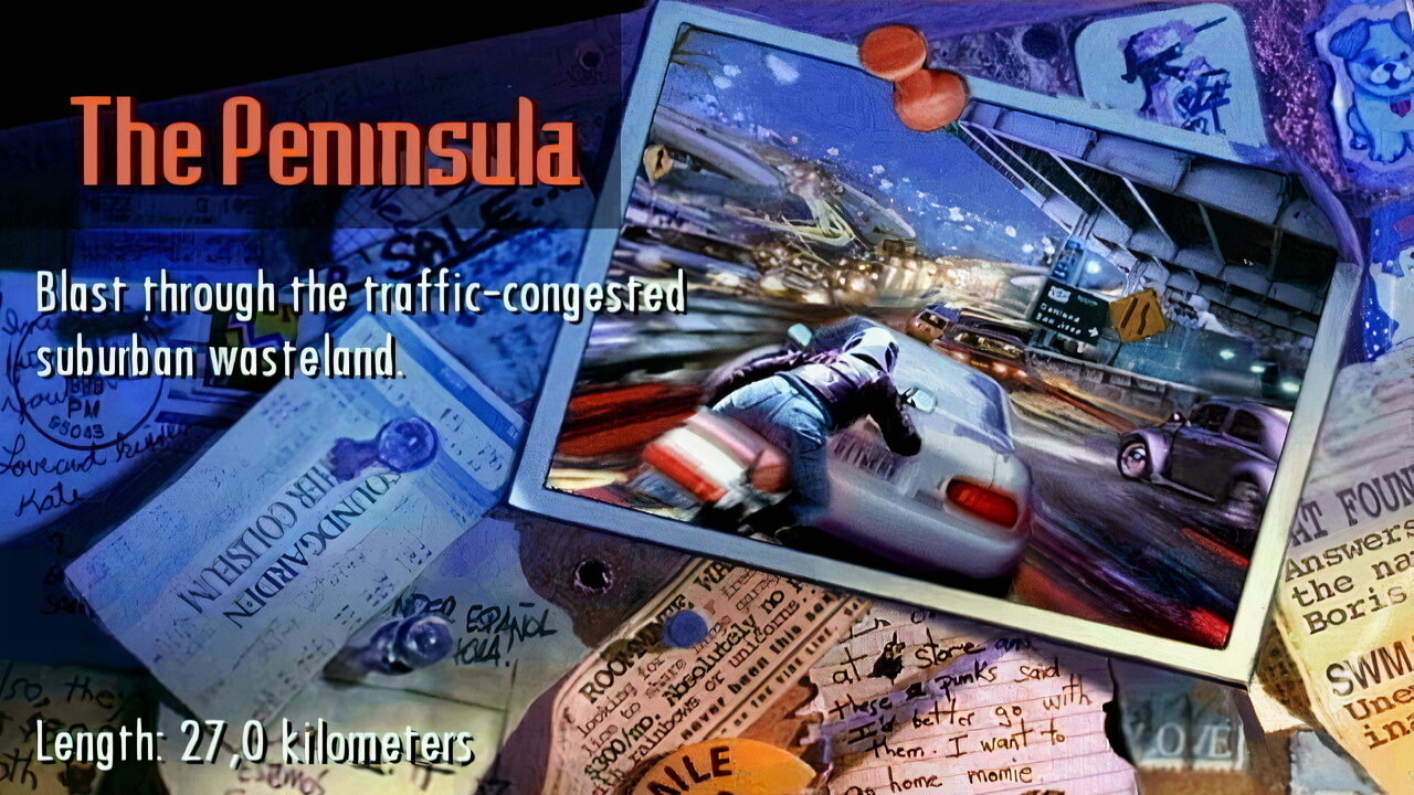 Road Rash - Slim Jim - The Peninsula (Level 5)