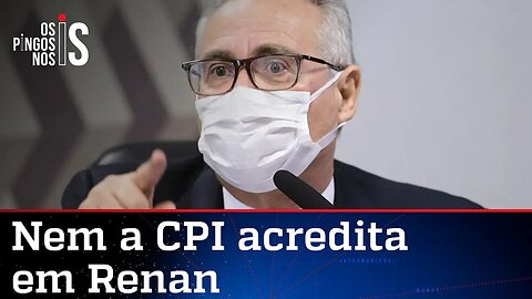 Relatório de Renan não convence nem G7 da CPI e provoca racha com Aziz