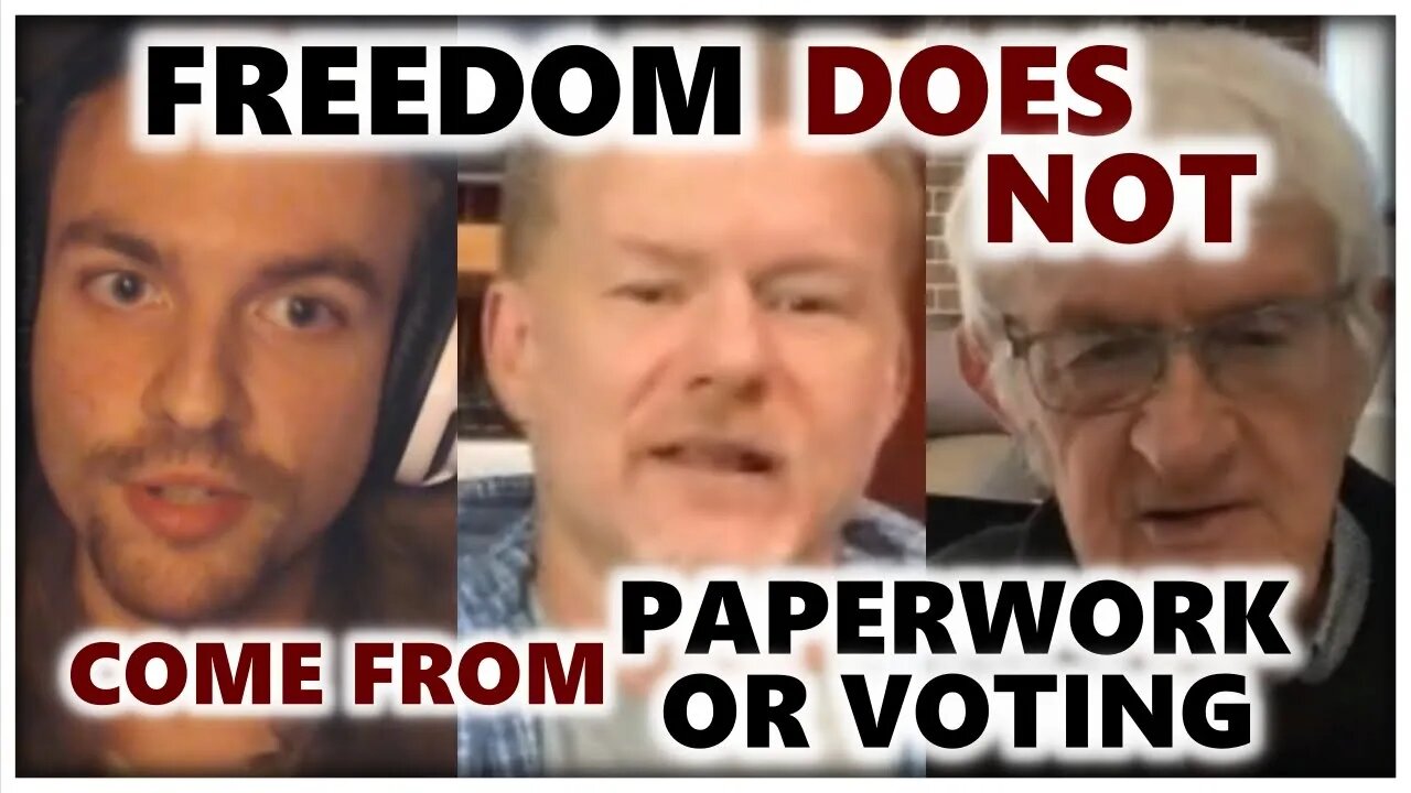 Using Paperwork Or Voting Will NEVER Create TRUE Freedom - Here's Why!