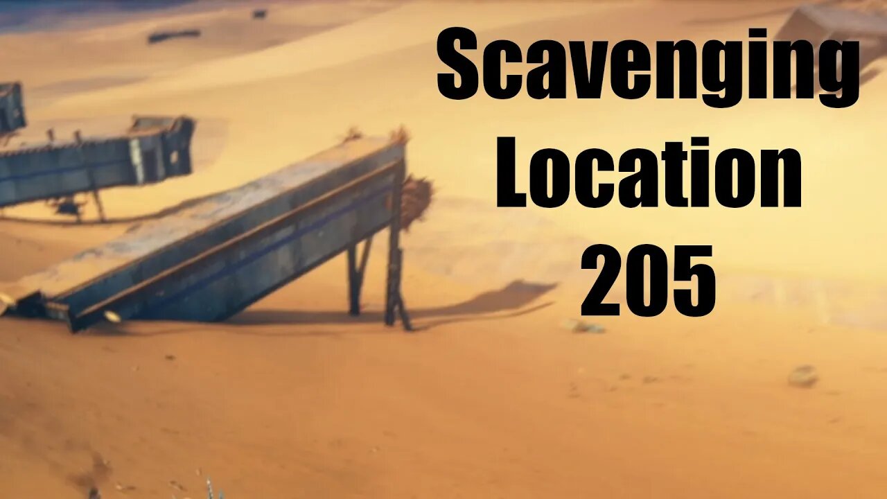 Mad Max Scavenging Location 205