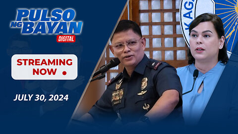LIVE | Pulso ng Bayan kasama sina Atty. Harry Roque, Admar Vilando at Jade Calabroso | July 30, 2024