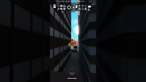 Parkour game #roblox #funny