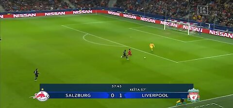 UEFA Champions League Highlights- Salzburg 0-2 Liverpool_HD