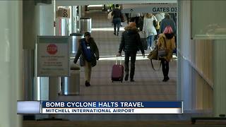 East coast weather halts Milwaukee flights