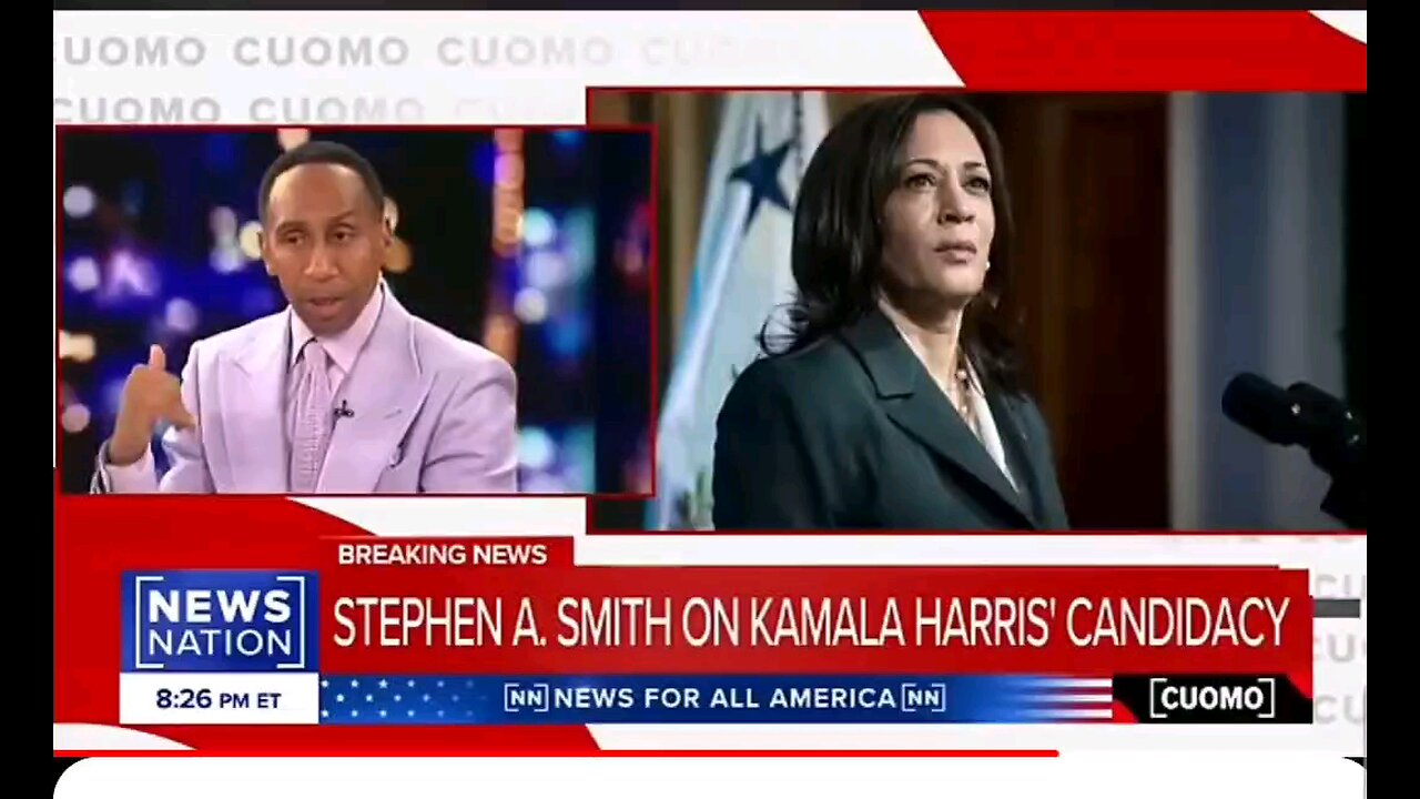 Simp A. Smith supporting Kamala