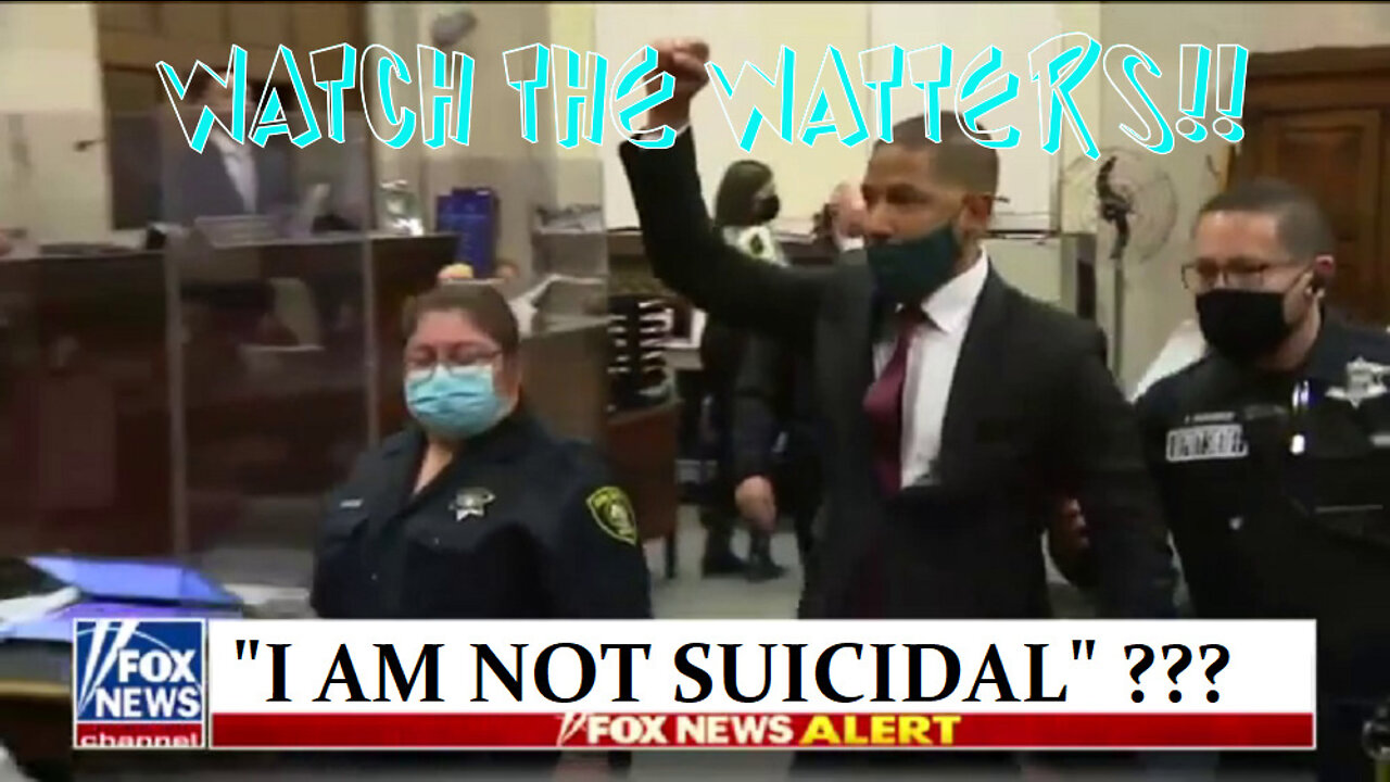 JUSSIE SMOLLET CRIES 'I'M NOT SUICIDAL' AS HE IS SENT TO HIS JAIL CELL? WATCH THE WATTERS!