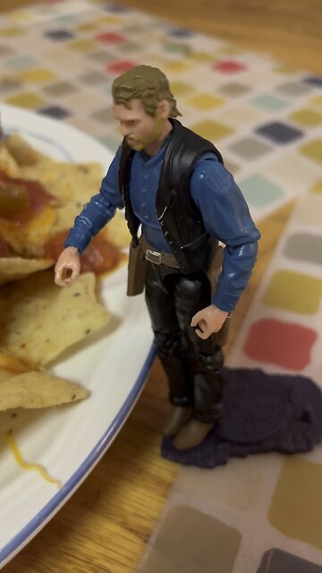 Clay and I made some nachos