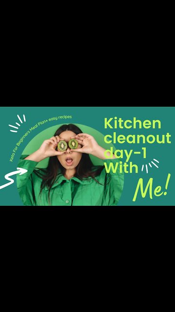 Kitchen cleanout day 1 #cleanout #kitchenclean #lowcarb #eatathome