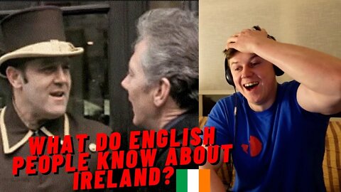 IRISH GUY REACTS WHAT DO ENGLISH PEOPLE KNOW ABOUT IRELAND? GAY BYRNE 1980 IN LODON!!