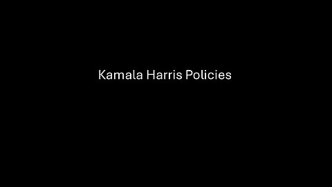 Kamala Harris Policies