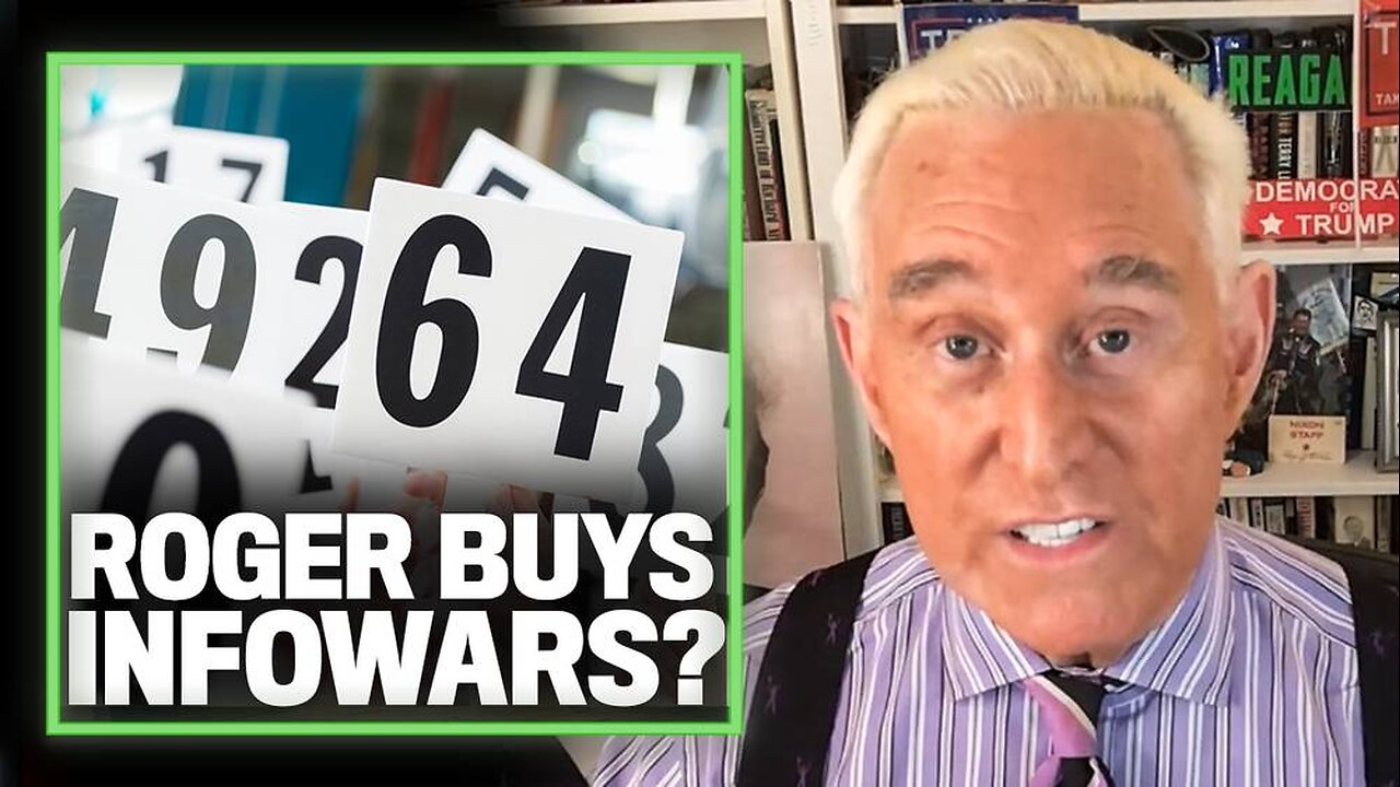 Roger Stone Updates On Plan To "Save Infowars"