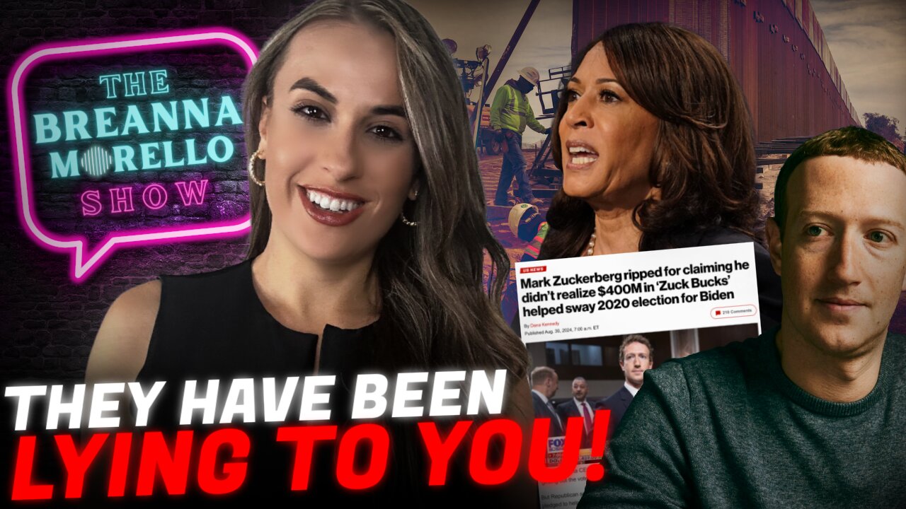 Mike Benz: Is Mark Zuckerberg Coming Clean About Censorship?, The Quartering The Media is Coddling Kamala Harris - The Breanna Morello Show