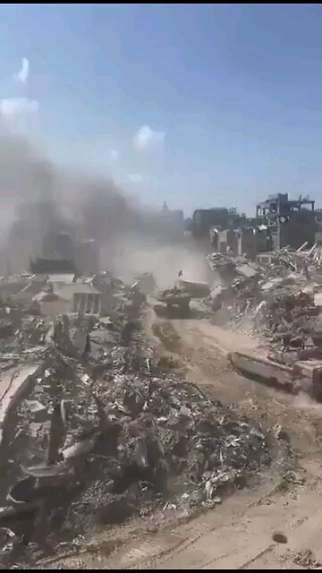 ZERO hostages found on the rubble in Gaza Palestine