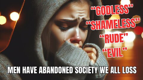 Men are Abandoning Society MGTOW Won and We all Loss