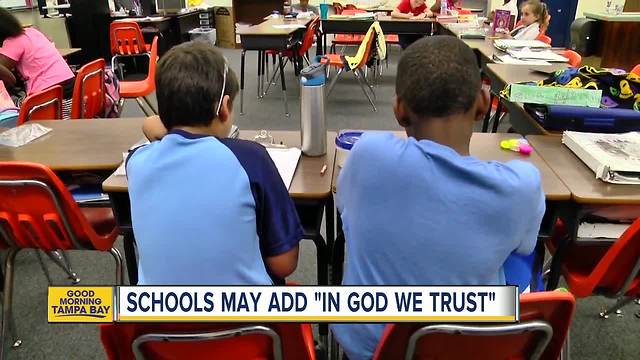 Florida schools could be forced to display 'In God We Trust'