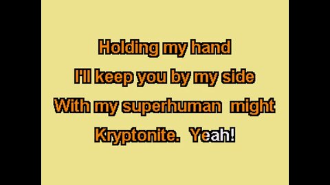 TU026 12 Three Doors Down Kryptonite