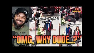 Black Guy Tries Backflip and Embarrasses Himself During College Graduation!