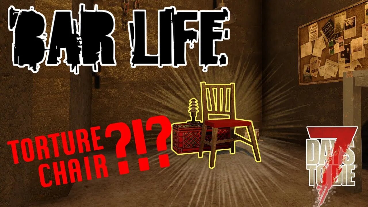 TRAPPED IN A C.I.A. MURDER HOUSE! - 7 Days to Die: BAR LIFE | E13 | A20 Let's Play Gameplay