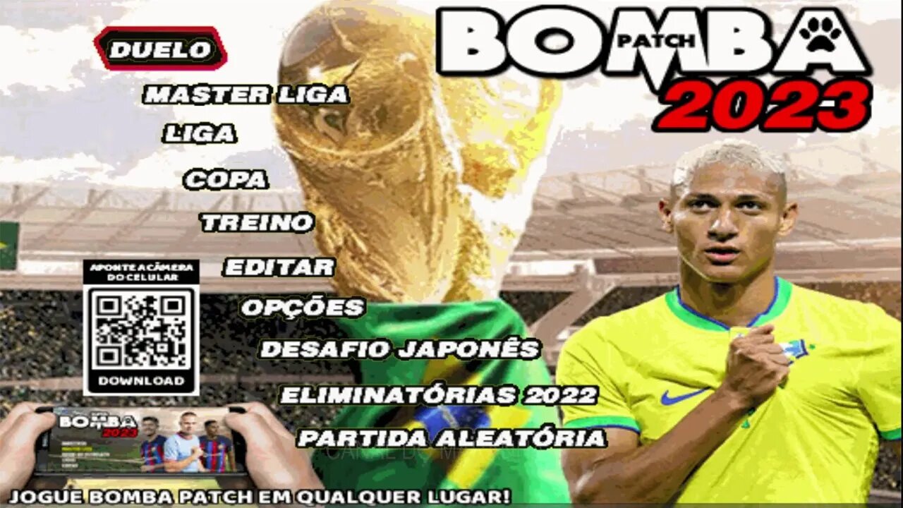 BOMBA PATCH 2023 (PS2) COPA DO MUNDO GEOMATRIX DOWNLOAD ISO GRÁTIS