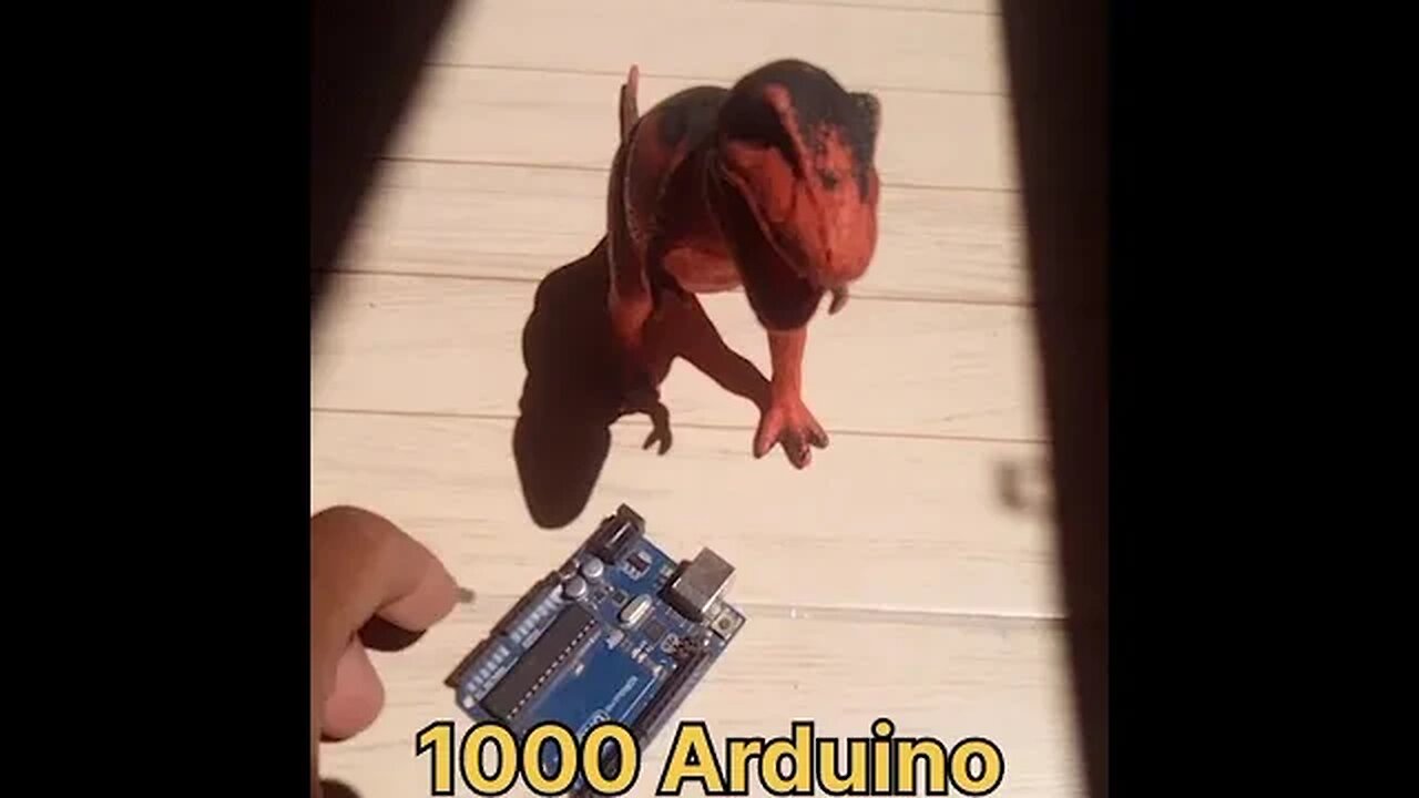 1000 #Arduino #Dinosaur Videos Quest #AeroArduino #Intro #1000ArduinoDinosaur