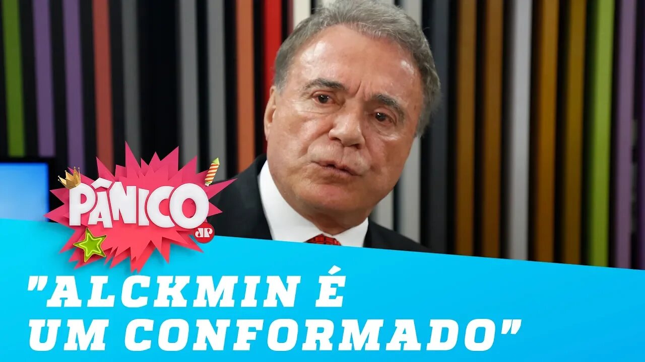 "Alckmin é um conformado", diz Alvaro Dias