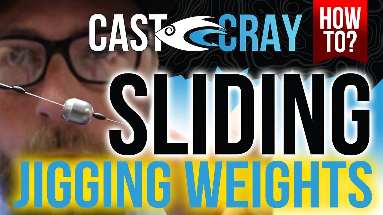 Sliding Jigging Weights for Jigging Small Profile Baits - Live Scope Hack