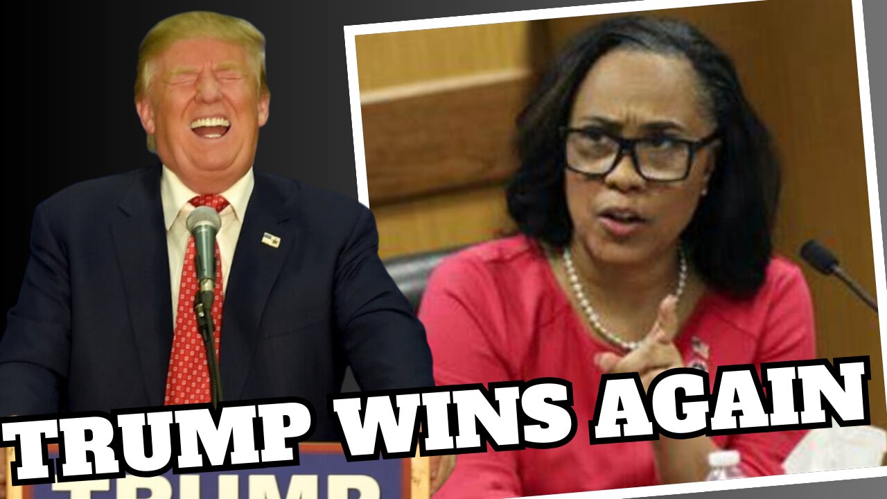 HUGE: Fani Willis Has Been disqualified by GA Court of Appeals from Prosecuting Trump